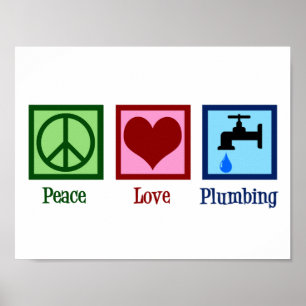 Poster Paz Amor Encanamento