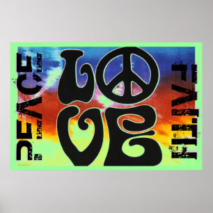 POSTER PAZ AMOR FÉ