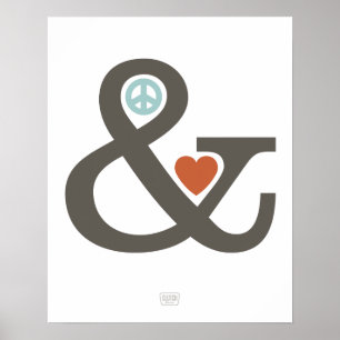 Poster Paz & amor (séries do Ampersand)