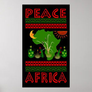 Poster Paz de África