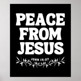 Poster Paz de Jesus - John 14:27