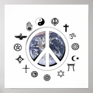 Poster Paz de mundo