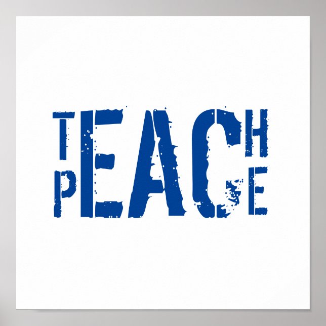 Poster Paz de Teach (Frente)