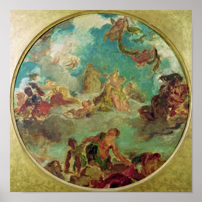 Pôster Paz descendo para a Terra (Frente)