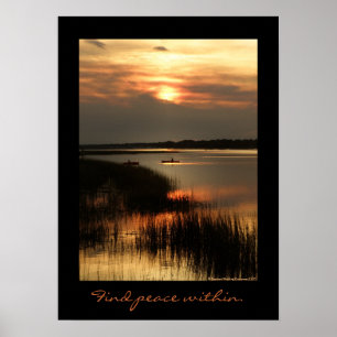 Poster Paz do achado dentro…