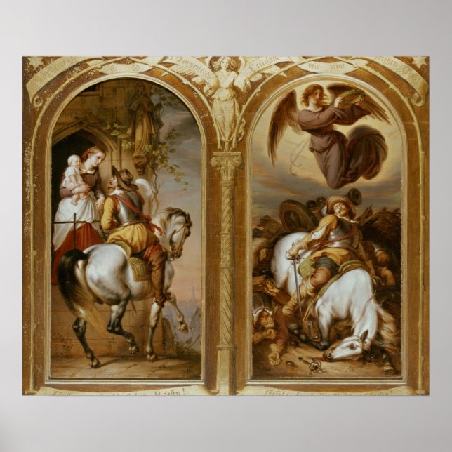 Pôster Paz e Guerra (Frente)