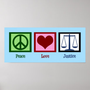 Poster Paz e justiça