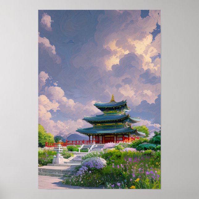 Poster Paz entre o caos (Frente)