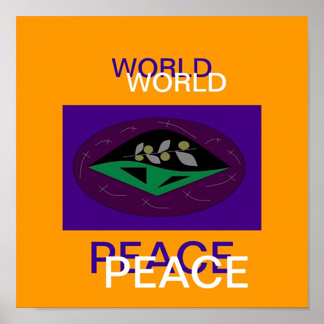 POSTER PAZ MUNDIAL (Frente)