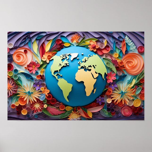 Poster Paz na Terra (Frente)