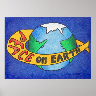 Poster PAZ na terra