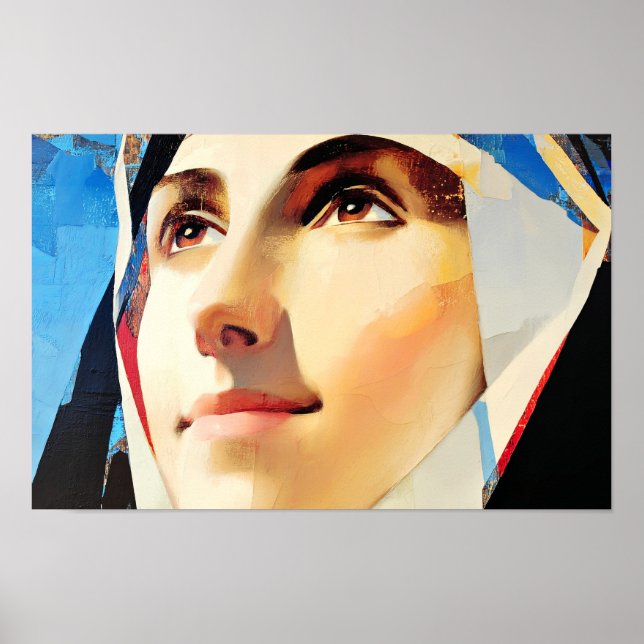 Poster Paz no Seu Olhar (Frente)