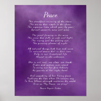 Paz, Poema de Natureza Inspiradora