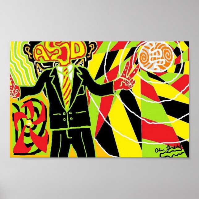 Poster Paz/rasta (Frente)