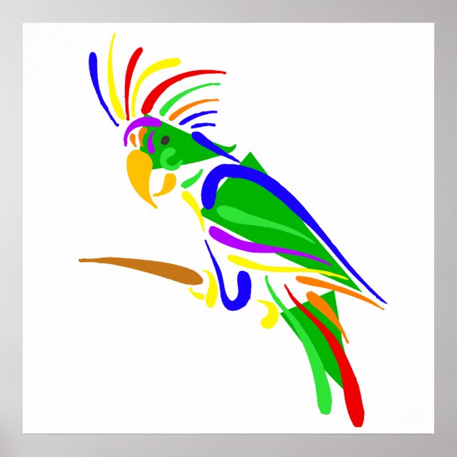 Poster Pazzie Parrot (Frente)