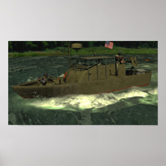 Pôster PBR: Apoio a Incêndios no Vietname