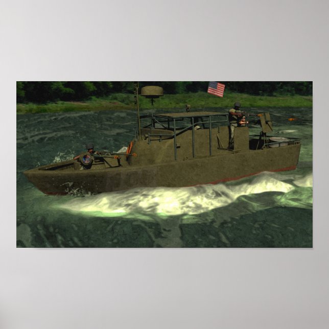 Pôster PBR: Apoio a Incêndios no Vietname (Frente)