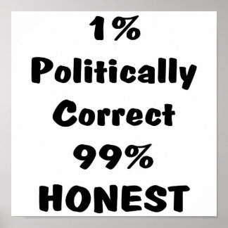 Poster PC or Honest