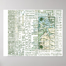 PCZ - Locais da Zona do Canal do Panamá com Mapa