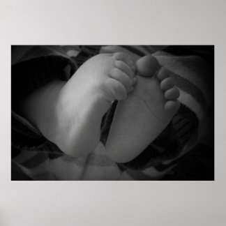 Poster Pé de Bebê