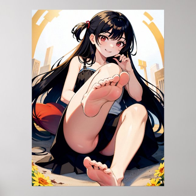 Poster Pé de fantasia: Anime Grace (Frente)