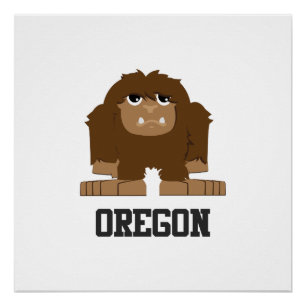 Pôster Pé Grande de Oregon