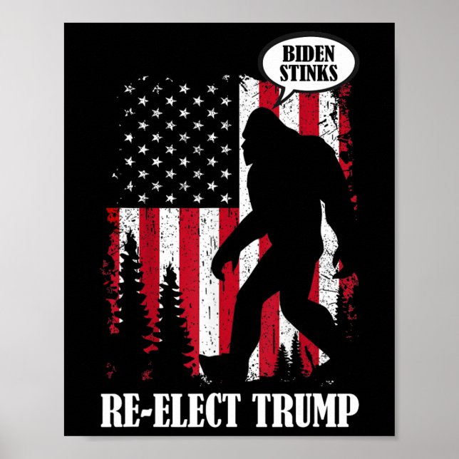 Poster Pé Grande Diz Padrões De Biden (Frente)
