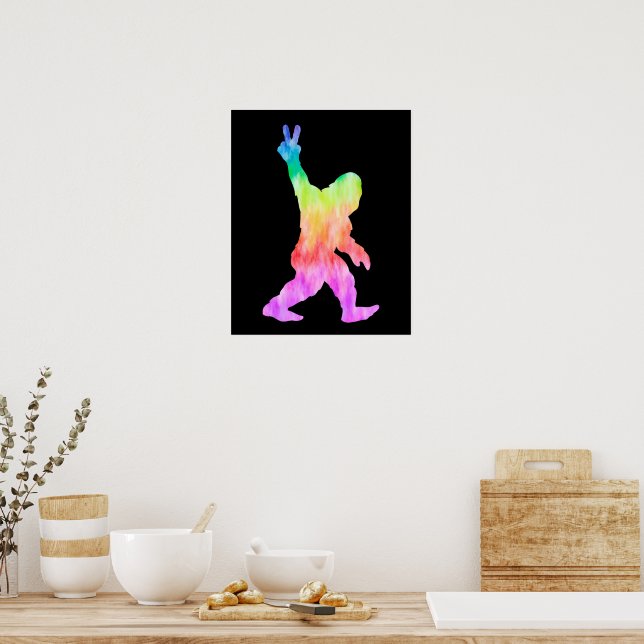 Poster Pé Grande do Amor pela Paz (Cozinha)