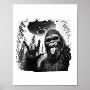 Poster Pé Grande E Ovni Pé Grande Rock On - Amante De Cam