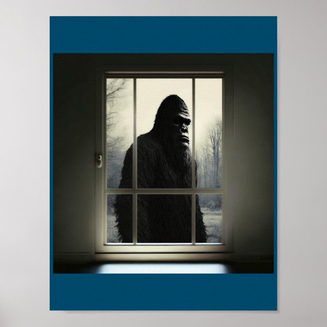 Poster Pé Grande Fora Da Minha Janela! (Frente)