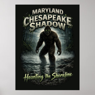 Poster Pé-grande Sasquatch