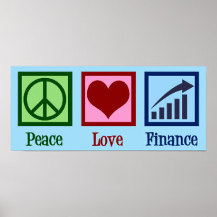 Poster Peace Love Finance