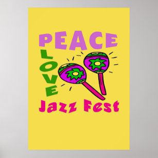 Pôster Peace Love Jazz Fest
