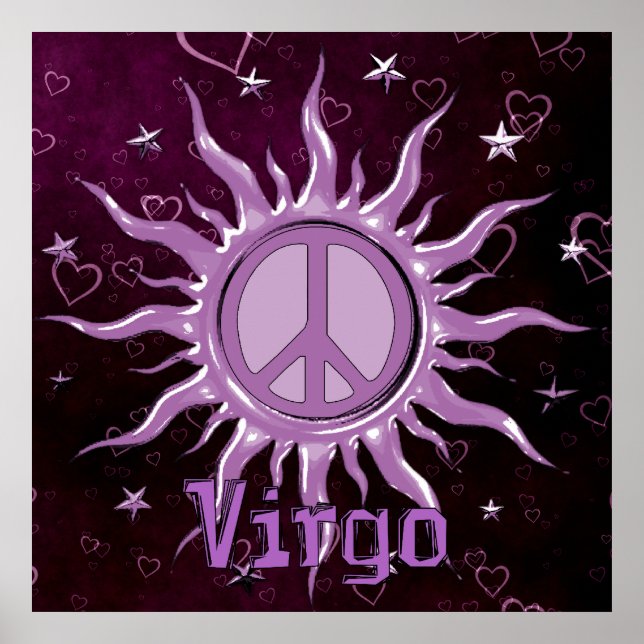 Poster Peace Sun Virgo (Frente)