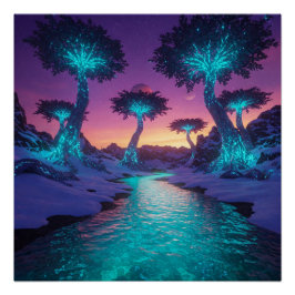 Pôster Peaceful Night 