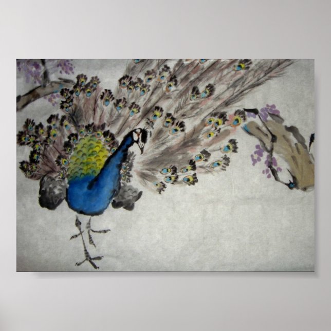 Poster Peacock (Frente)