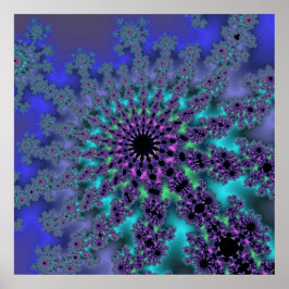 Pôster Peacock Burst