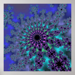 Pôster Peacock Burst