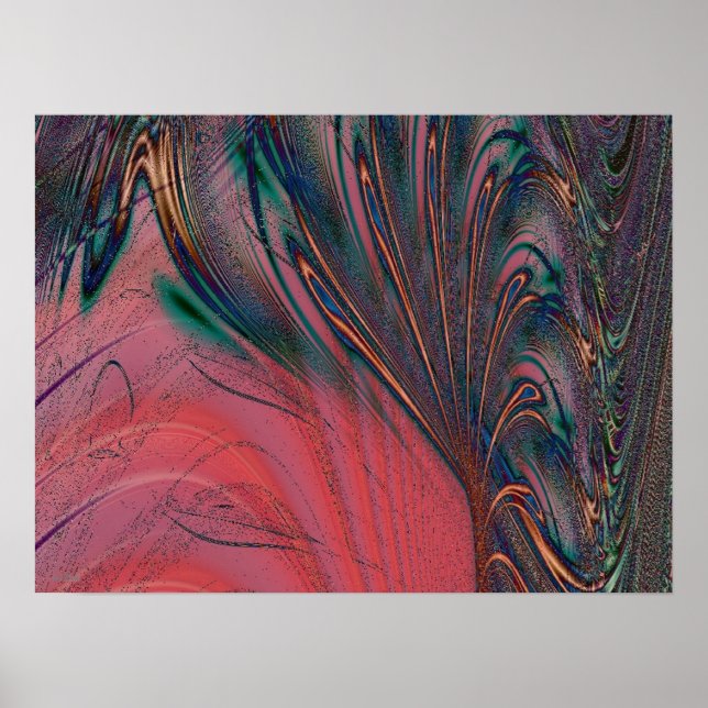 POSTER PEACOCK FANTASY (Frente)