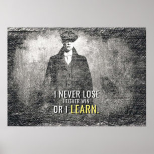 Poster Peaky Blinders I Never Lose