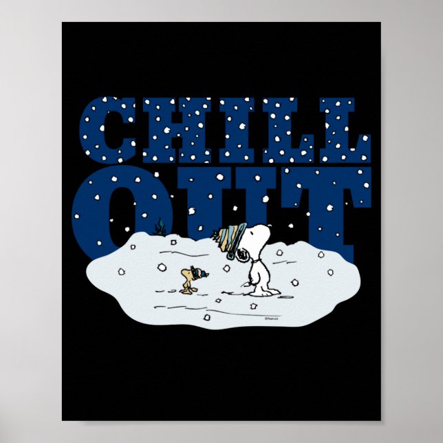 Poster Peanuts Chill Out  (Frente)