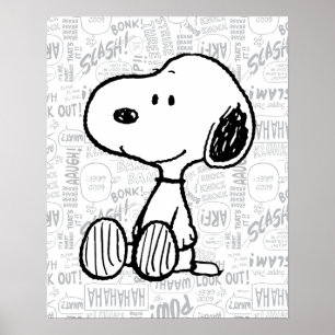 Poster PEANUTS   Esnoopia sobre Histórias em quadrinhos b