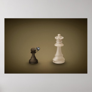 Pôster Peão leva a Rainha