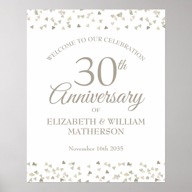 Poster Pearl Love Hearl Sinal de Boas-vindas (Frente)