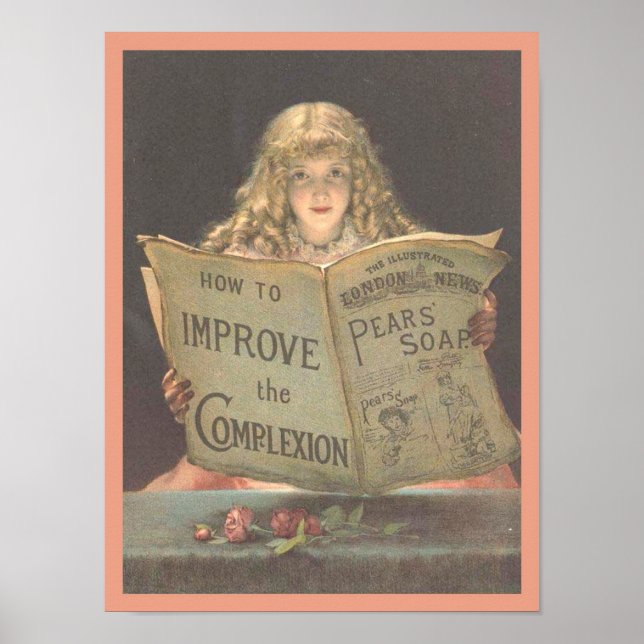 Pôster Pears Soap Complexing Ad (Frente)