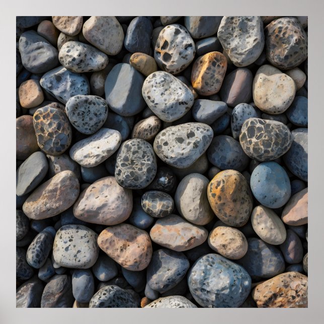 Poster Pebble Mosaic (Frente)