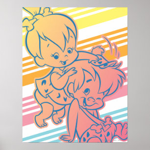 Poster PEBBLES™ Bam Bam em crescimento