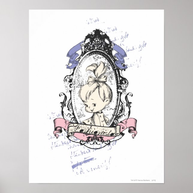 Poster PEBBLES™ Bonito em Reflexão (Frente)