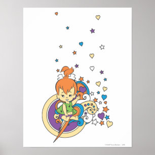 Poster PEBBLES™ Nas Estrelas �