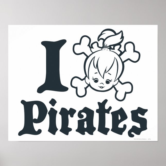 Pôster PEBBLES™ O Pirata (Frente)